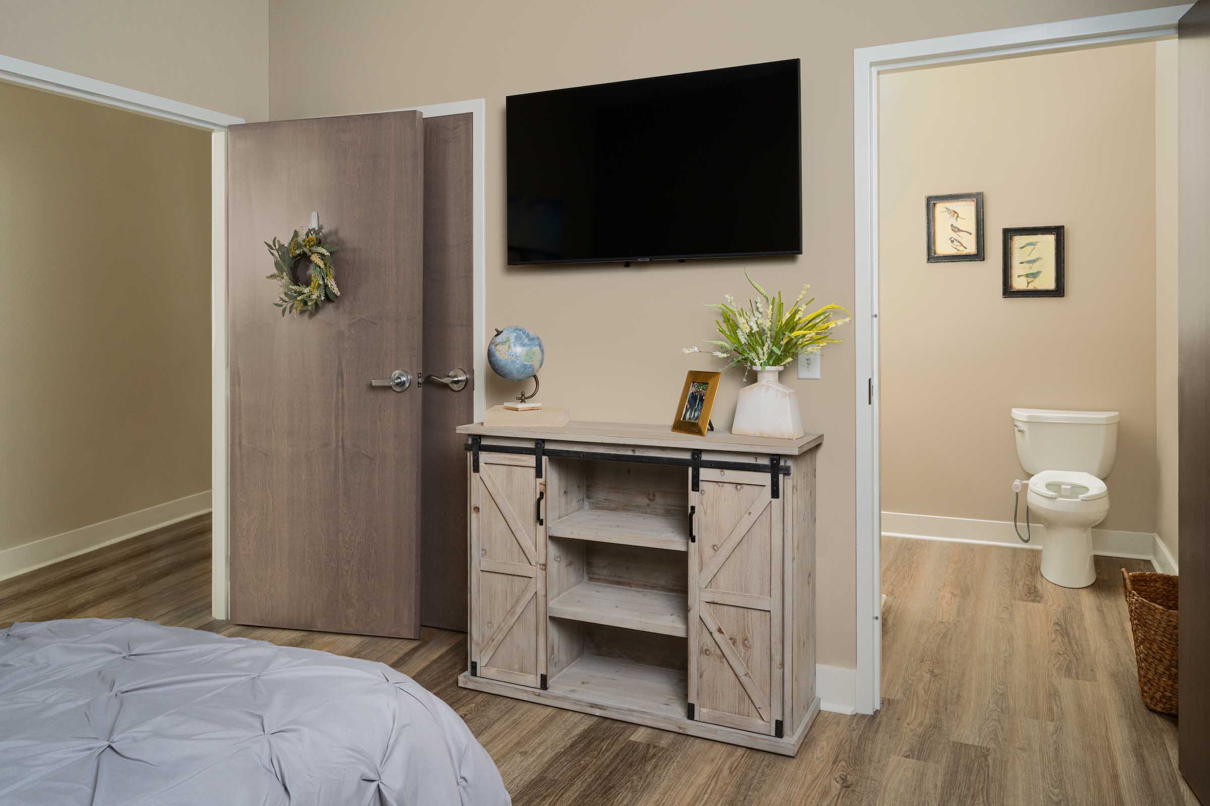 Willows-232 Assisted living private room doorway